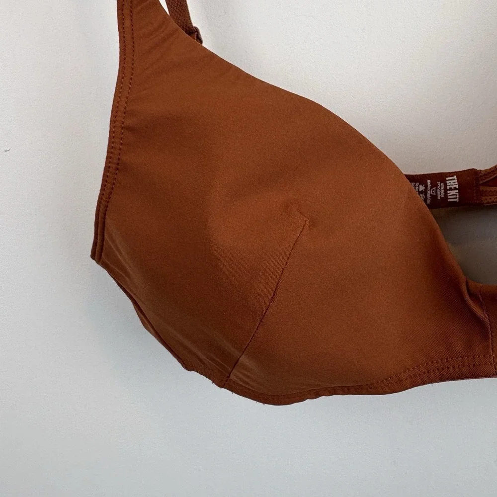The Kit Orange Rust‎ Bralette Size 2